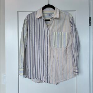 Striped Button-Up Shirt - Rails